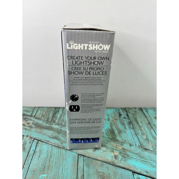 NOS Gemmy Christmas 2010 Create Your Own Holiday Light Show with Timer - Picture 6 of 16